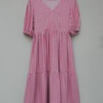 Red Check Dress